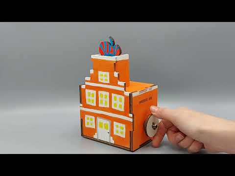 Youtube video van Knutselpakket Pientere Piet: Piet verstopt zich in de schoorsteen en komt er uit